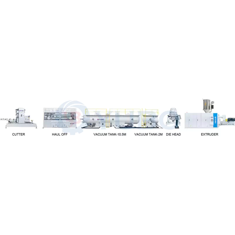 HDPE/PPR PIPE EXTRUSION LINE
