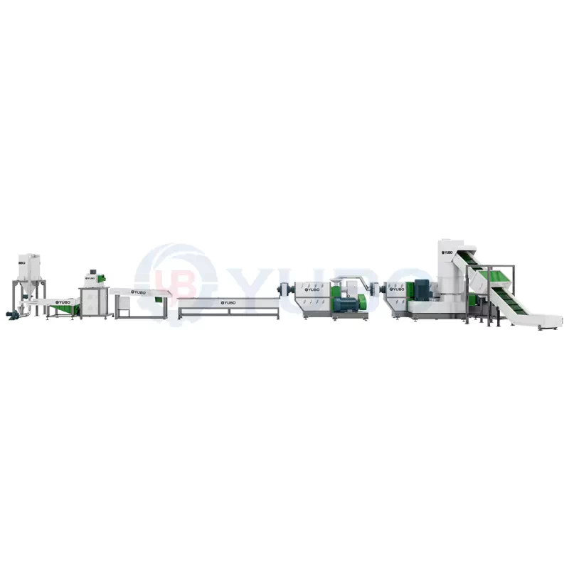 PE/PP SOFT MATERIAL AGGLOMERATOR & PELLETIZING LINE (SPAGHETTI)