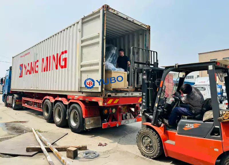 PVC 160mm Extrusion Line Exported to Middle East Market